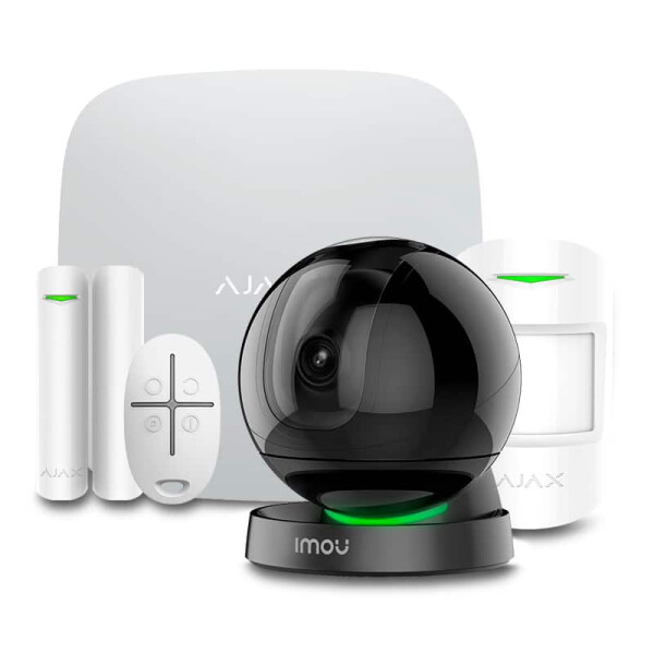 

Комплект беспроводной сигнализации Ajax StarterKit white + Wi-Fi камера 2MP-A26HP