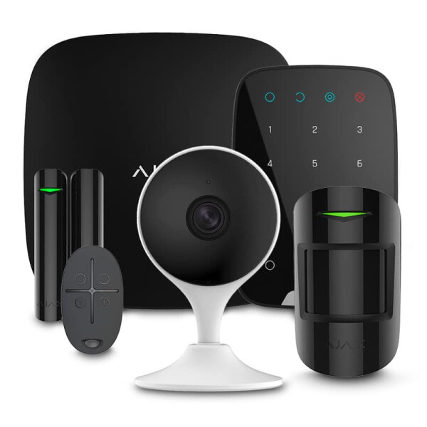 

Комплект сигнализации Ajax StarterKit + KeyPad black + Wi-Fi камера 2MP-C22EP