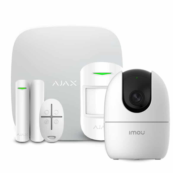

Комплект беспроводной сигнализации Ajax StarterKit white + Wi-Fi камера 2MP-A22EP