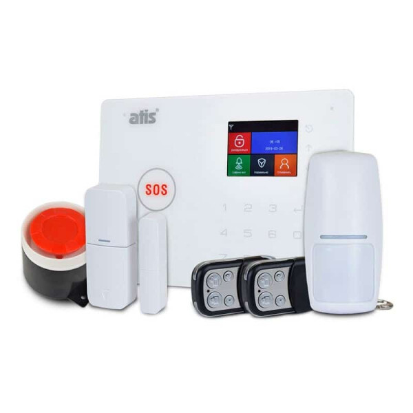 

Комплект беспроводной сигнализаций Atis Kit GSM+WiFi 130 со встроенной клавиатурой