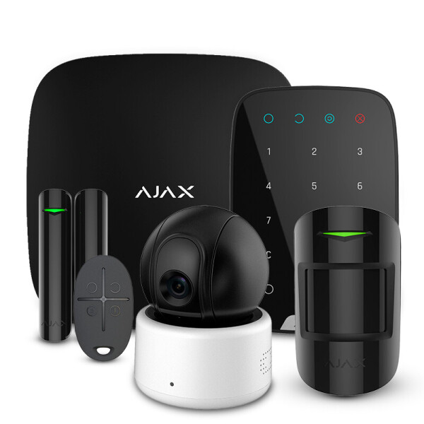 

Комплект сигнализации Ajax StarterKit + KeyPad black + Wi-Fi камера 2MP-D
