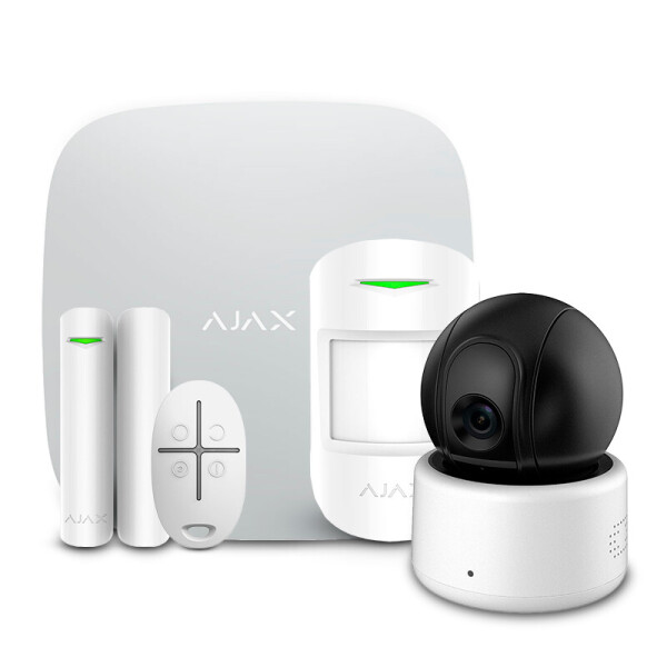 

Комплект беспроводной сигнализации Ajax StarterKit white + Wi-Fi камера 2MP-D