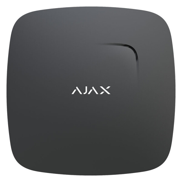 

Беспроводный датчик дыма Ajax FireProtect black с температурным сенсором