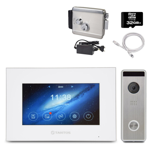

Видеодомофон комплект Tantos HD-KIT + LOCK premium
