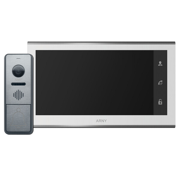 

Видеодомофон комплект ARNY AVD-7330 WiFi white+graphite