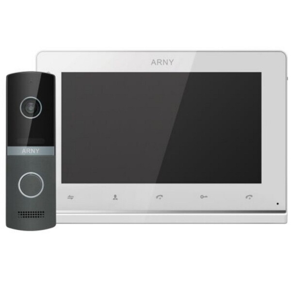 

Видеодомофон комплект ARNY AVD-7130 white+graphite