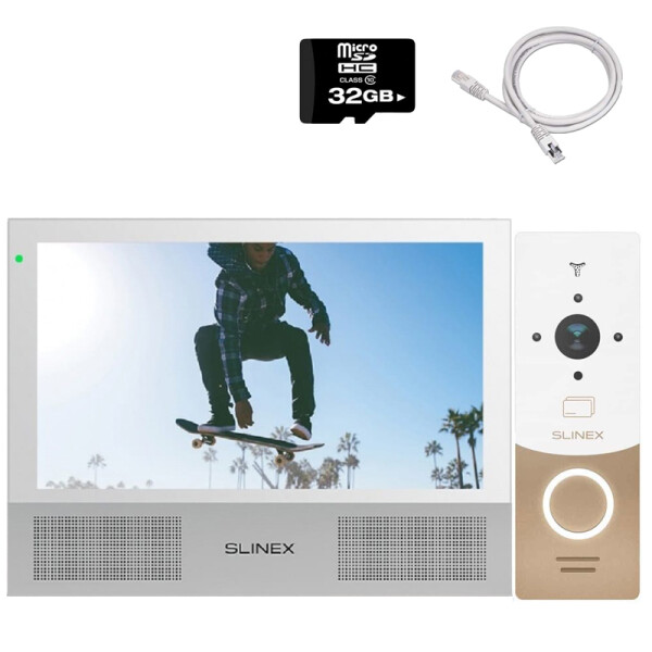 

Видеодомофон комплект Slinex HD-KIT W premium