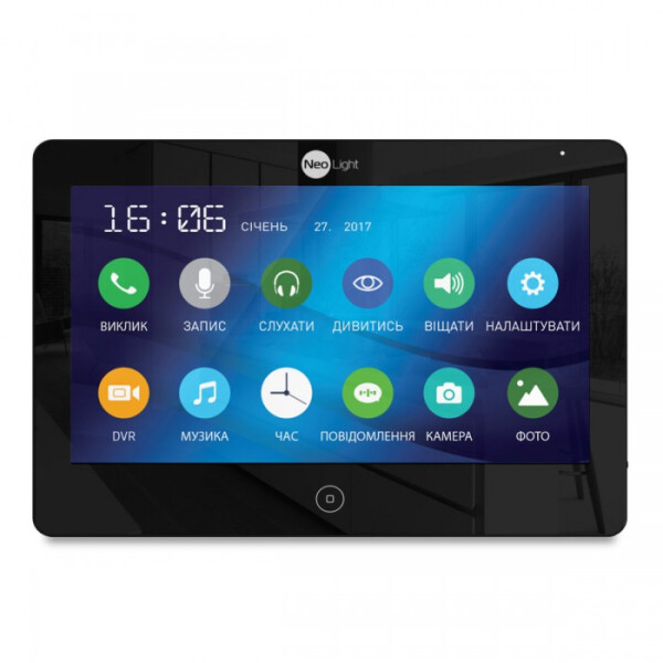 

Видеодомофон Neolight Mezzo HD black