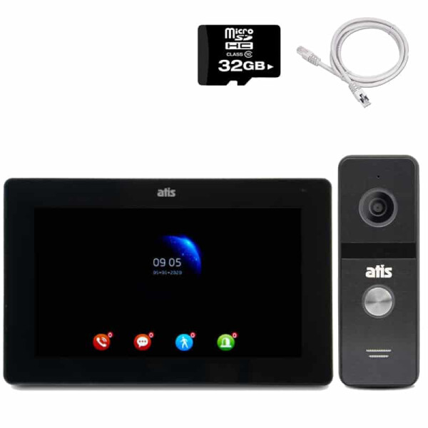 

Видеодомофон комплект ATIS FHD-KIT B premium