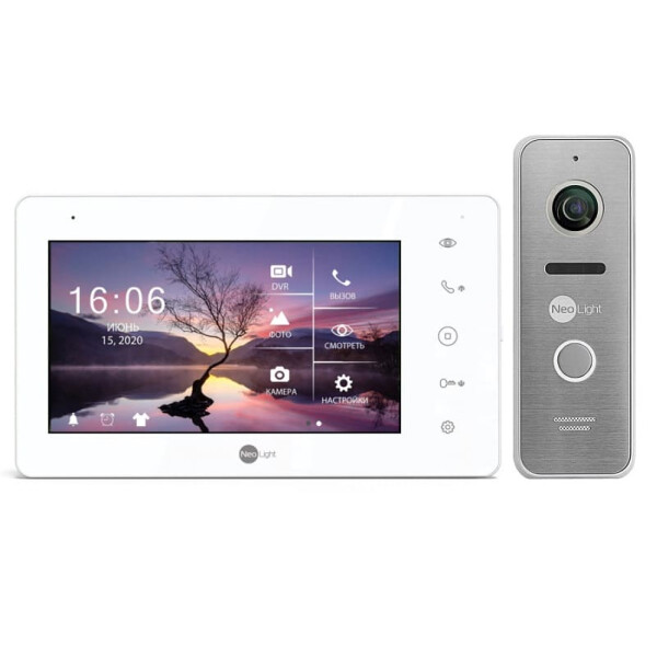 

Видеодомофон комплект Neolight Zeta+ HD + Prime FHD (Pro) silver