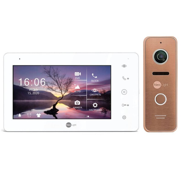 

Видеодомофон комплект Neolight Zeta+ HD + Prime FHD (Pro) bronze