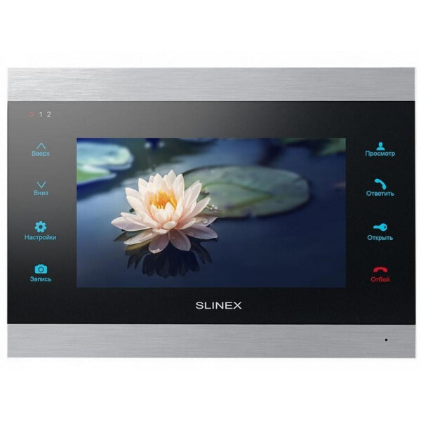 

Видеодомофон Slinex SL-07IP silver+black