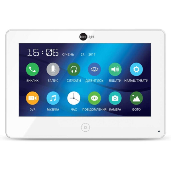 

Видеодомофон Neolight Alpha HD white