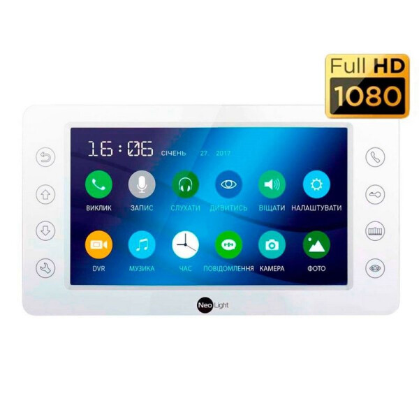 

Видеодомофон Neolight Kappa+ HD white