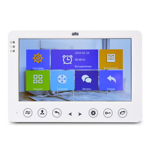 

Видеодомофон ATIS AD-720HD white