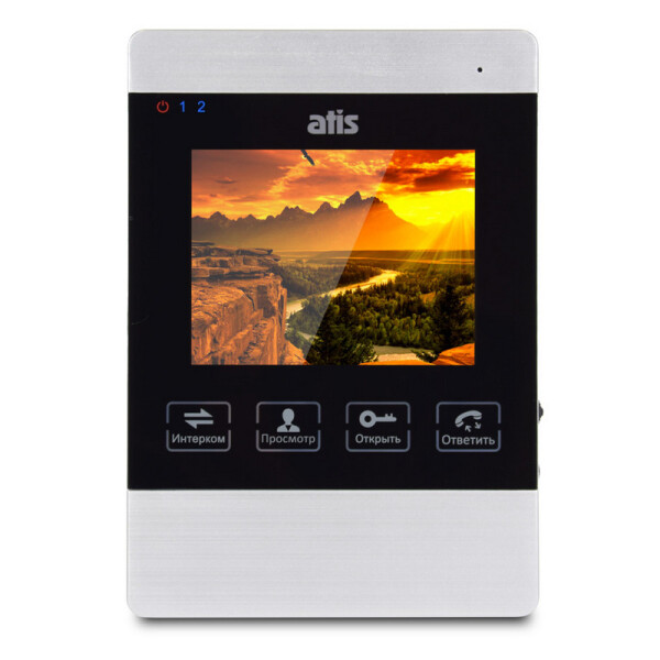 

Видеодомофон ATIS AD-470M S black
