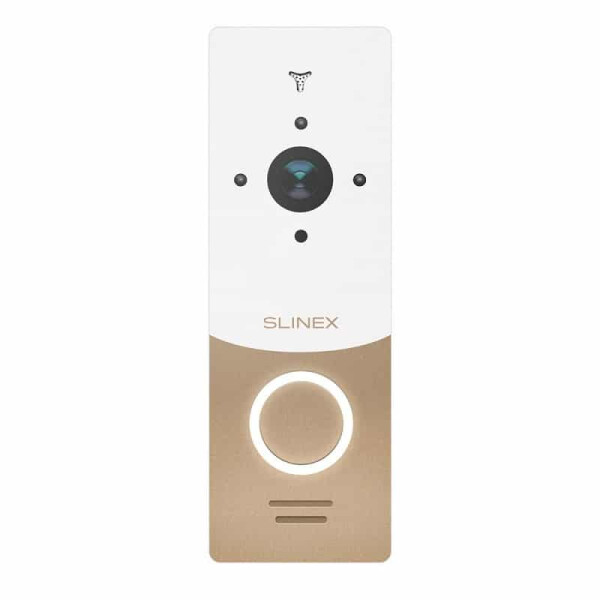 

Вызывная видеопанель Slinex ML-20HD white+gold