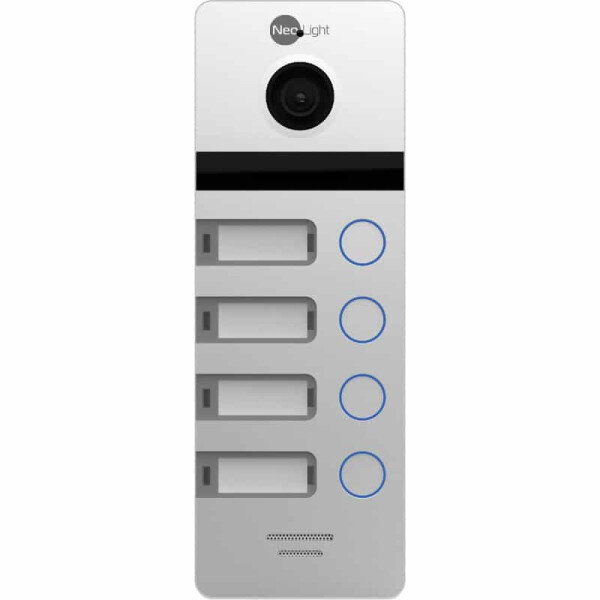 

Вызывная видеопанель Neolight Mega 4 HD silver