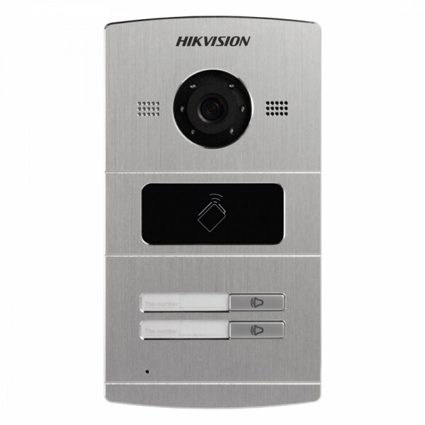 

Вызывная видеопанель Hikvision DS-KV8202-IM silver