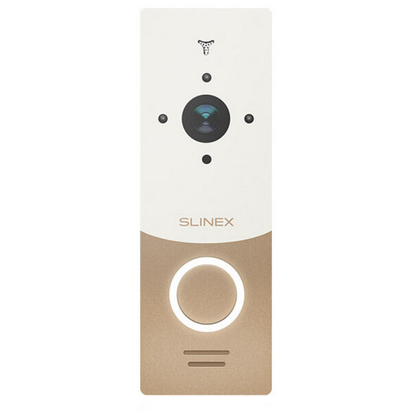 

Вызывная видеопанель Slinex ML-20IP gold+white