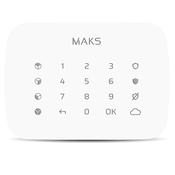 

Клавиатура Maks Keypad white