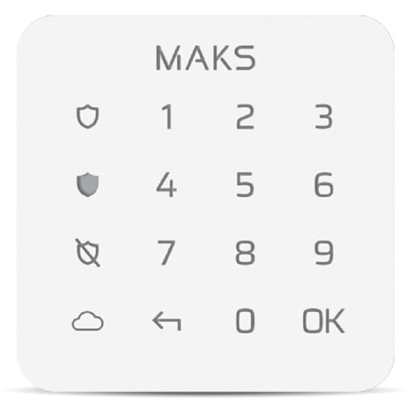 

Клавиатура Maks Keypad mini white
