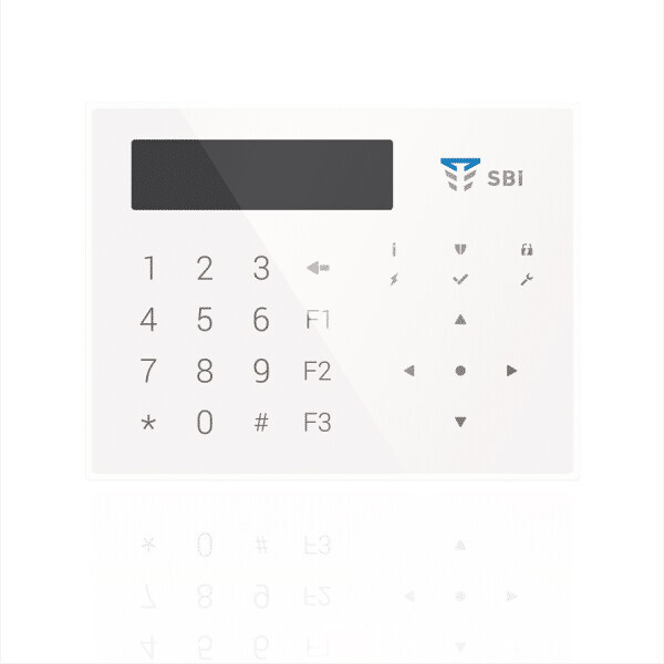

Клавиатура Tiras Orion К-GLCD white