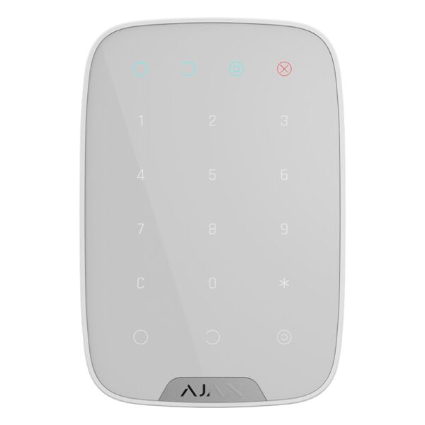 

Беспроводная сенсорная клавиатура Ajax KeyPad white