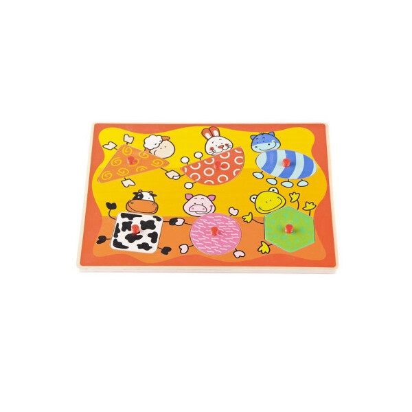 

Деревянный вкладыш животные Na-Na IE155 Разноцветный