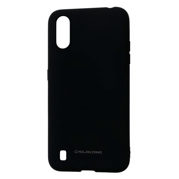 

Чехол-накладка Silicone Hana Molan Cano для Samsung Galaxy A01 (SM-A015) (black)