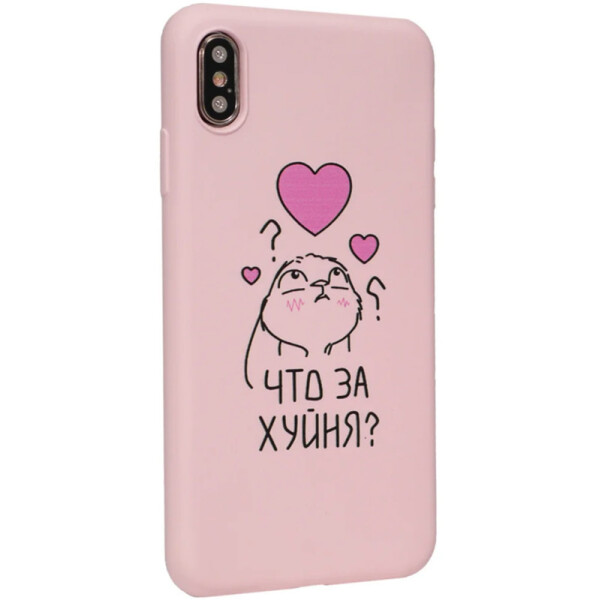 

Чехол-накладка Viva Print Case для Apple iPhone X/XS Что за...