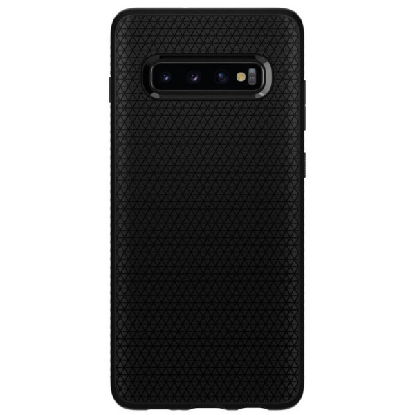 

Чехол для мобильного телефона Spigen Galaxy S10+ Liquid Air Matte Black (606CS25764)