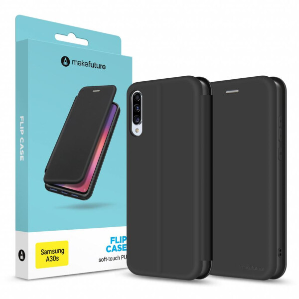 

Чехол для мобильного телефона MakeFuture Flip Case (Soft-Touch PU) Samsung A30s Black (MCP-SA30SBK)