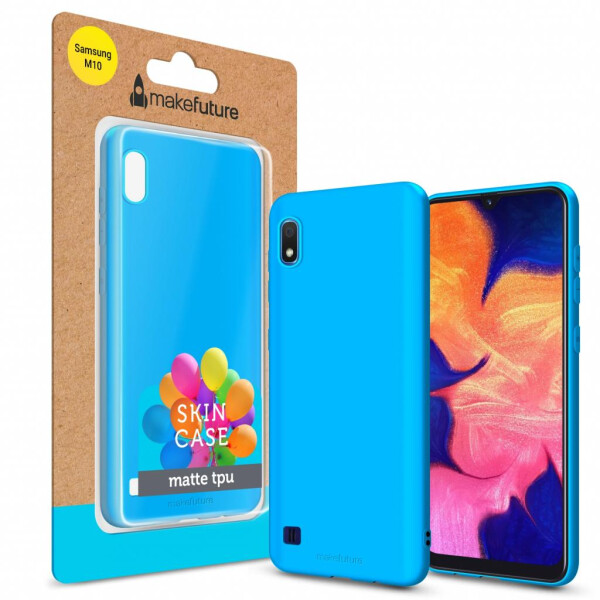 

Чехол для мобильного телефона MakeFuture Skin Case Samsung M10 Light Blue (MCK-SM105LB)