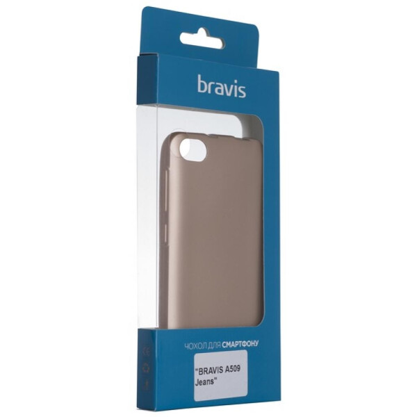 

Чехол для мобильного телефона Bravis A509 Jeans - Shiny (Gold) (6412255)