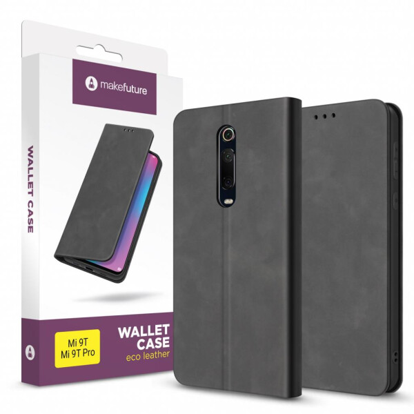 

Чехол для мобильного телефона MakeFuture Wallet Case (ECO Leather) Xiaomi Mi 9T/9T Pro Black (MCW-XM9TBK)