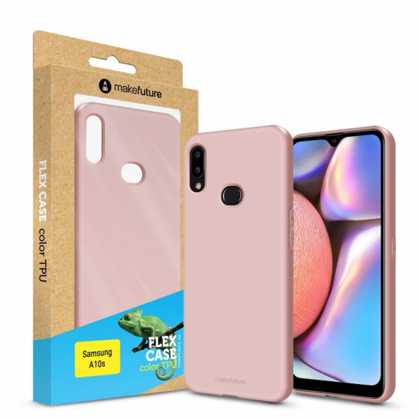

Чехол для мобильного телефона MakeFuture Flex Case (Soft-touch TPU) Samsung A10s Rose (MCF-SA10SRS)