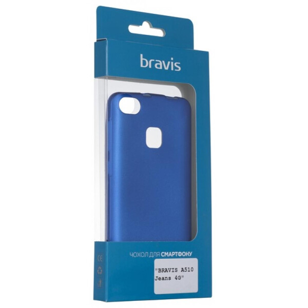 

Чехол для мобильного телефона Bravis A510 Jeans 4G - Shiny (Blue) (6412256)