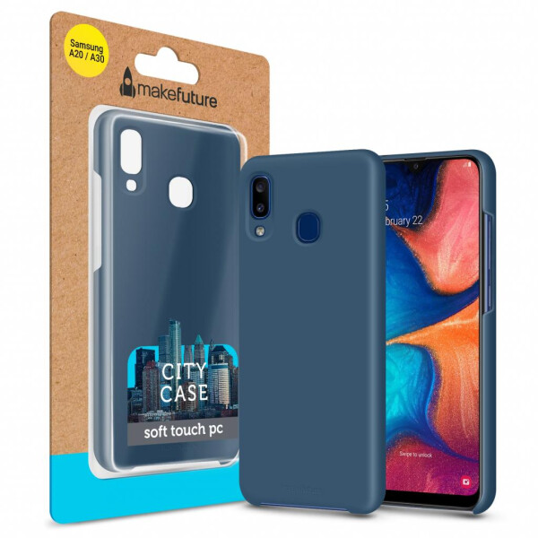 

Чехол для мобильного телефона MakeFuture City Case Samsung A20/A30 Blue (MCC-SA205BL)