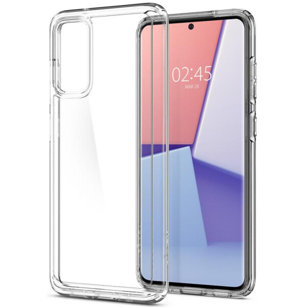 

Чехол для мобильного телефона Spigen Galaxy S20 Crystal Hybrid, Crystal Clear (ACS00816)