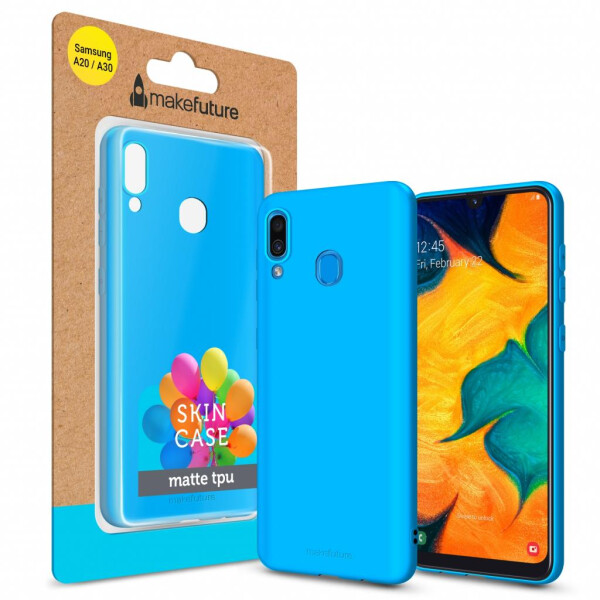 

Чехол для мобильного телефона MakeFuture Skin Case Samsung A20/A30 Light Blue (MCK-SA205LB)