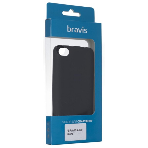 

Чехол для мобильного телефона Bravis A509 Jeans - Shiny (Black) (6412254)