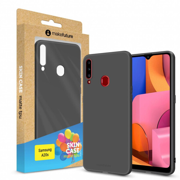 

Чехол для мобильного телефона MakeFuture Skin Case Samsung A20s Black (MCS-SA20SBK)