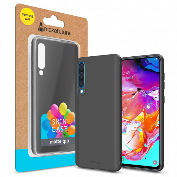 

Чехол для мобильного телефона MakeFuture Skin Case Samsung A70 Black (MCSK-SA705BK)
