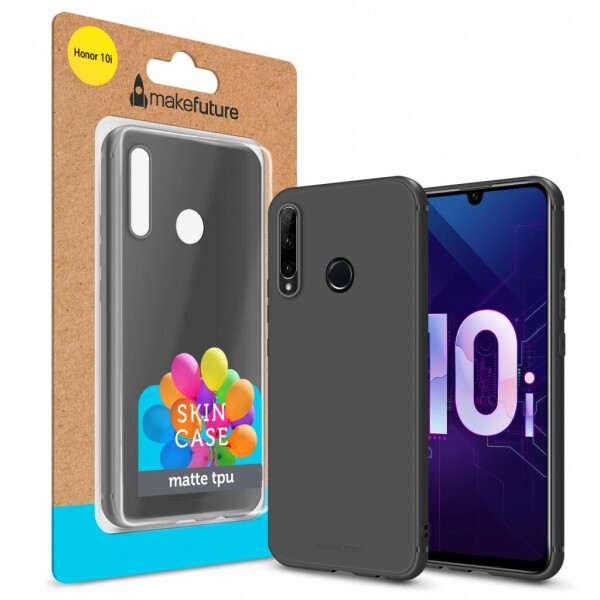 

Чехол для мобильного телефона MakeFuture Skin Case Honor 10i Black (MCK-H10IBK)