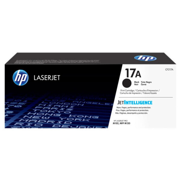 

Картридж HP LJ 17A, Pro M130 Black (CF217A)