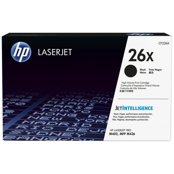 

Картридж HP LJ 26X Black (Pro M402n/M426dw) (CF226X)