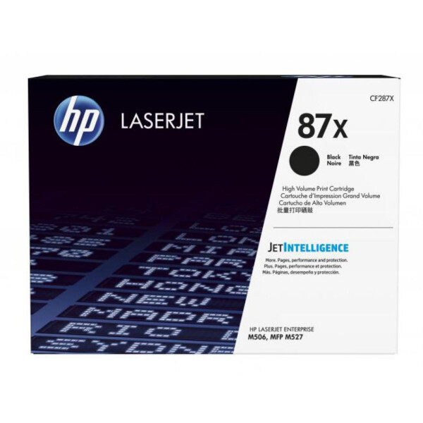 

Картридж HP LJ 87X Enterprise Flow MFP M527c/M506dn (CF287X)