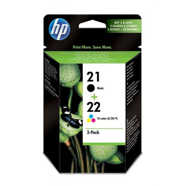 

Картридж HP DJ No. 21+22 Combo Pack (C9351+C9352) Black+color (SD367AE)