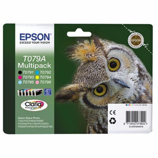 

Картридж EPSON P50/ PX660/720WD/820FWD Bundle (C13T079A4A10)